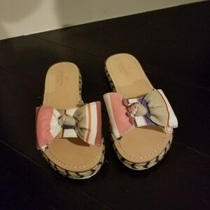 Kate spade flat sandals